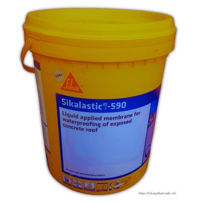 Sikalastic-590: chống thấm gốc pu-acrylic đa năng